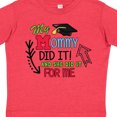 thumbnail image 3 of Inktastic My Mommy Did It and She Did It for Me with Graduation Cap Boys Toddler T-Shirt, 3 of 4