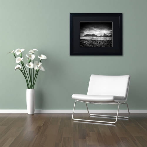 Trademark Fine Art "End of the Day" Canvas Art by Philippe Sainte-Laudy, Black Matte, Black Frame