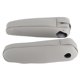 thumbnail image 1 of 2 fundas de cuero sintético para reposabrazos de asiento de coche para Lexus RX 300 330 350 2003-2009 gris, 1 of 12