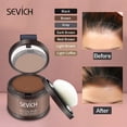 thumbnail image 4 of Sevich Magical Fluffy Hairline Powder Sombra para la línea del cabello Corrector para cubrir raíces y canas Unisex al instante 8 colores, 4 of 5