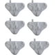 thumbnail image 1 of Almohadillas de repuesto wi8, 6 uds., para H2O H20 X5, limpiador de mopa a vapor, almohadillas de microfibra lavables para suelo Adepaton CJWUS-3879, 1 of 3