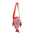 thumbnail image 4 of Bolsa de malla para playa de verano para niños, 25 x 18 x 15 cm, multiusos, para guardar juguetes de arena. Rojo, 4 of 8