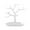 White, variant on 1 Pcs Tree Jewelry Stand Organizer, Tabletop Key Holder Stand, Jewelry Display Necklace Ring Earring Holder Rack Jewelry Organizer Tray Home Decor for Home Entryway