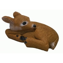 Solid Rock Stoneworks Nature Fawn Stone Statue 14" Long Life Like Color