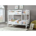 thumbnail image 4 of ACME Cargo Container Style Metal Twin over Twin Bunk Bed in Aqua Blue, 4 of 9