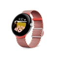 thumbnail image 2 of Correa para reloj inteligente Google Pixel Watch, tejida, coral, 2 of 3
