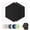 Black, variant on 18Pack Acoustic Wall Panels High Density Sound Absorbing Wall Panels Hexagon Self-adhesive Sound Proof Wall Panels for Studios, Offices, Home 18" x 18" x 0.4"