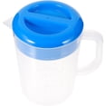 thumbnail image 2 of Jarra de agua potable de gran capacidad jarra de bebidas manejadas hervidor de agua fría semitransparente con escala, 2 of 8