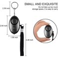 thumbnail image 5 of Alarma de emergencia personal paquete de 2 Alarma de seguridad Scream Safesound Linterna LED 130 dB, 5 of 5