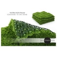 thumbnail image 4 of YOSITiuu Greenery Panel - Artificial Hedge Wall - Fake Plant Wall Backdrop - Privacy Screen - Interlocking Panels - Indoor Outdoor Décor (12, Moss), 4 of 5