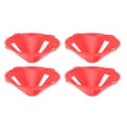 thumbnail image 2 of 10Pcs Soccer Disc Cones Thickened Hollow Sports Fitness Training Cones Windproof Soccer Training Aids Red, 2 of 8