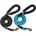 thumbnail image 1 of Strong Dog Leads - 2 Pack Dog Leads, 5 Pieds(1.5m), avec Poignée Rembourrée Confortable, _jiue, 1 of 5