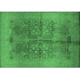 thumbnail image 1 of Ahgly Company Indoor Rectangle Oriental Emerald Green Industrial Area Rugs, 5' x 8', 1 of 4