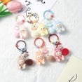 thumbnail image 2 of Nuevo Labubu llavero colgante Kawaii dibujos animados lindo teléfono cadena Linda muñeca mochila colgante regalos, 2 of 5