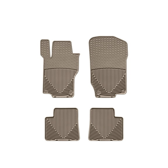 WeatherTech All-Weather Floor Mats compatible with 2007-2012 Mercedes GL-Class - 1st & 2nd Row, Tan