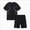 A3-Black, variant on Tween Boy 11-13T Athletic Clothes Set Quick Dry 2PC Set Short Sleeve T-Shirt And Loose Shorts Outfit Set Gibobby,12-13 Years,Blue