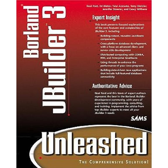 Pre-Owned JBuilder 3 Unleashed (Paperback) by Neal Ford, Terry Dietzler, Talal Azzouka