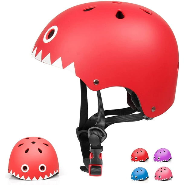 ZMNEW Kids Bike Helmet Toddler Helmet Ages 2 8 Years Old Boys Girls Multi Sport Helmet Adjustable Skateboard Cycling Helmet Lightweight 3 Sizes for Toddler to Youth Walmart
