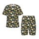 thumbnail image 1 of Balery Bear Sunflower Conjunto de Pijama Infantil de Manga Corta con Estampado – Ropa de Dormir de Algodón Suave-X-Large, 1 of 6
