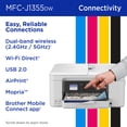 thumbnail image 6 of Brother INKvestment MFC-J1355DW Wireless Color Inkjet All-in-One Printer with Automatic Duplex Printing, ADF, and 1.8” Color Display, 6 of 13