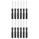 thumbnail image 1 of Uxcell 12pcs PH00 Mini Destornillador Phillips #00 3.1" Longitud Destornilladores 1.8" Acero al Carbono con Mango Ergonómico para Reparaciones DIY, Negro, 1 of 7