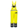 thumbnail image 2 of Portwest S489 Contrast Safety Lined Bib and Brace Yellow, 4X-Large, 2 of 3