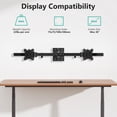 thumbnail image 2 of Soporte de pared para dos monitores WALI 012ARM-38 para 17-38" negro, 2 of 7