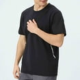 thumbnail image 5 of Men's Crew Neck T-Shirt UPF 50+ Sun Protection Quick Dry Short Sleeve Rashguard Swim Shirt SPF Workout Fishing Athletic Daily Casual Tops, 5 of 5