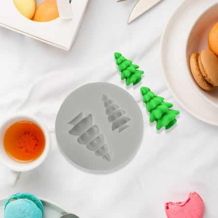 

FZM Christmas Tree Silicone Mould Fondant Cake Chocolate Cookie Decorating Mould Cake Tools