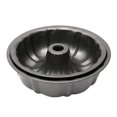 thumbnail image 2 of Paquete de 2 moldes para pasteles Bunte antiadherentes, moldes para pasteles de tubo estriado de 10 pulgadas para hornear, 12 tazas de molde para hornear de tubo de acero al carbono resisten, 2 of 5