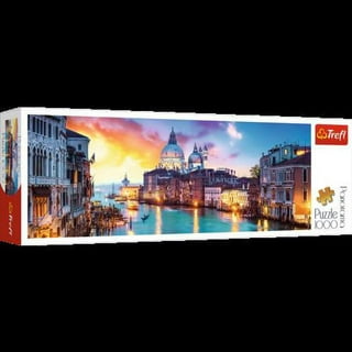 Trefl Red Panorama 1000 Piece Puzzle- Canal Grande, Venice or Fotolia