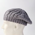 thumbnail image 5 of 2 piezas de gorras de repartidor de periódicos a cuadros para mujer, gorros octogonales vintage, boinas, gorro de hueso para mujer, gorros de artista tejidos para invierno y otoño, gorro, 5 of 5