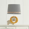 thumbnail image 2 of Levtex Baby - Zambezi Table Lamp - Lion - Taupe and Orange with Grey Shade and Multicolored Accents - Nursery Lamp - Base And Shade - Nursery Accessories - Measurements: 22 in. high and 6 in. diameter, 2 of 3