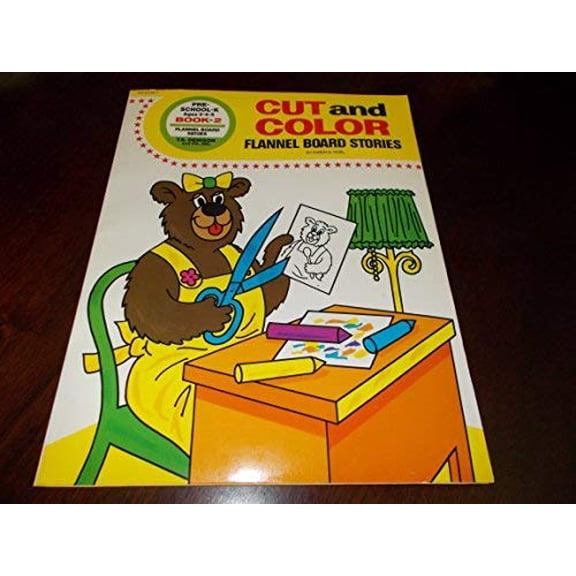 Pre-Owned Cut and Color Flannel Board Stories/Learning Concepts Bk 2 (Paperback) 0513017887 9780513017887