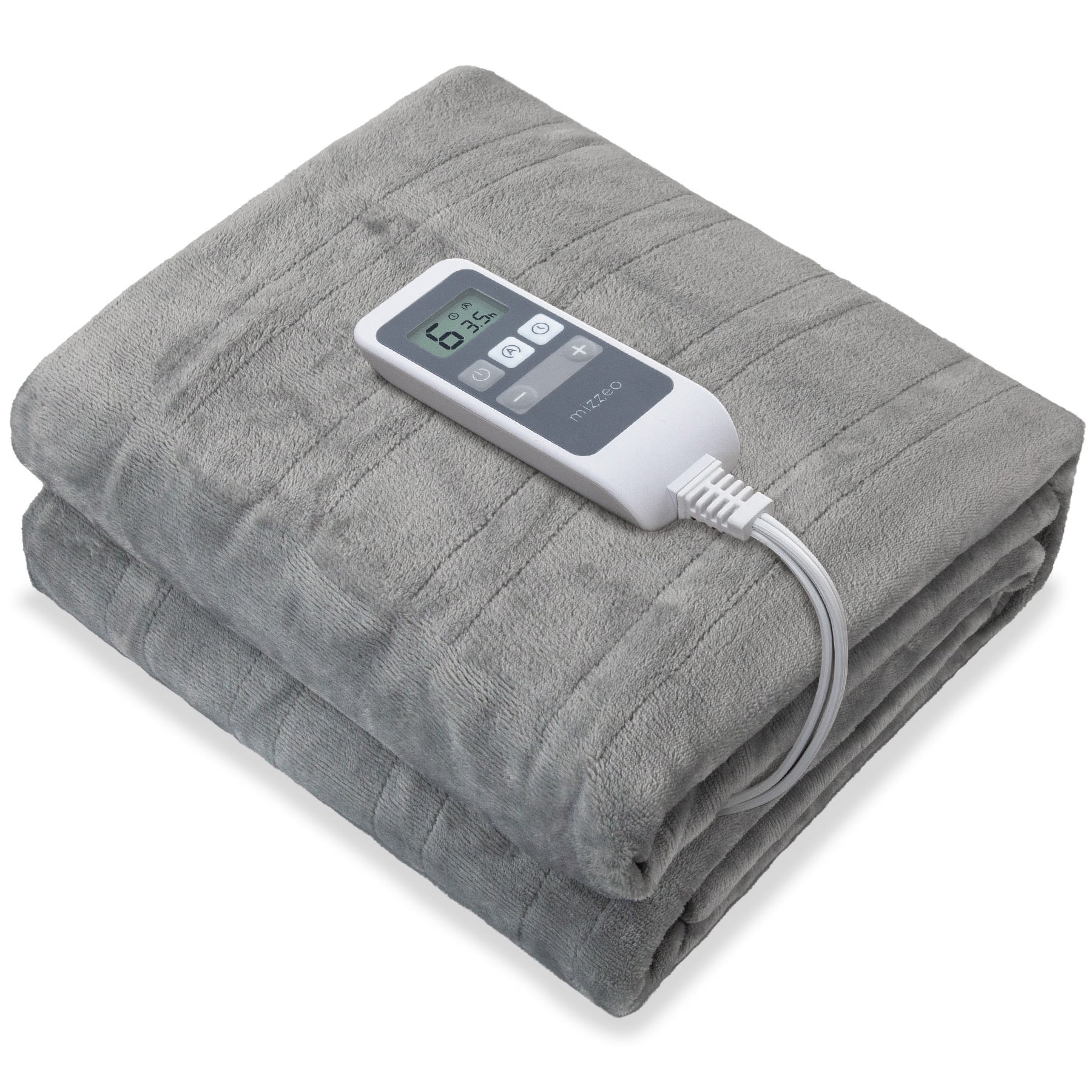 MIZZEO Heated Blanket Electric Blanket Twin Size Fast Heating Blanket
