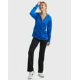 thumbnail image 5 of Hanes Sport Women's Full-Zip Fleece Hoodie Awesome Blue Heather L, 5 of 10