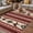 Red, variant on Navy Blue Boho Outdoor Rug for Patio/Deck/Porch, Non-Slip Large Area Rug 3 x 5 Ft, Vintage Abstract Art Ethnic Tribe Indoor Outdoor Rugs Washable Area Rugs, Reversible Camping Rug Carpet Runner