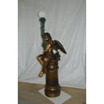 thumbnail image 4 of Pair of Cupid on stand lamp -  Size: 28"L x 24"W x 90"H., 4 of 12