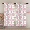 thumbnail image 5 of Blackout Kids Curtains,Pioneer Flower Floral Print Pattern Childrens Insulated Curtains Set Of 2,Bedroom Essentials,Toddler Room Decor 52"x63", 5 of 5