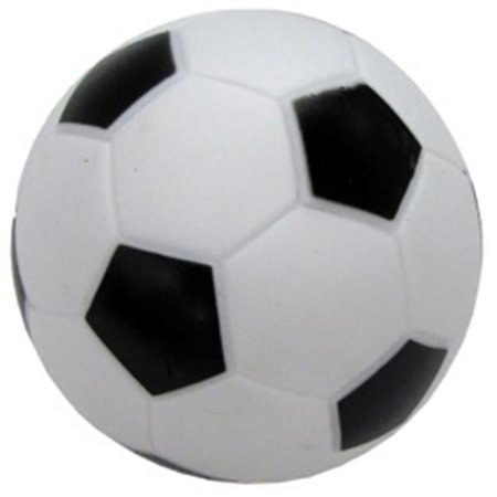 UPC: 0072929513411 | Boss Pet Digger s Black/White Vinyl Soccer Ball Dog Toy Medium 1 pk