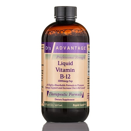 La vitamine B12 liquide - 8 fl. oz (237 ml) par Dr's Advantage