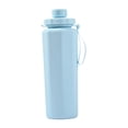 thumbnail image 3 of Botella de agua plegable, botella deportiva de silicona. Azul, 3 of 9