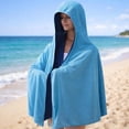 thumbnail image 2 of Cooling Hoodie Towels, 140x60cm, Instant Cooling Towels for Neck and Face, Ice Towel for Hot Weather, Head Towel for Sports, Camping, Cycling & More Activities(RL Gray), 2 of 5