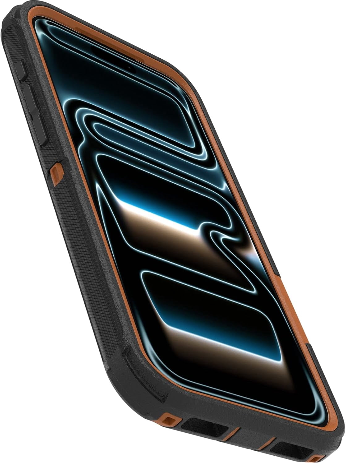 OtterBox iPhone 17 Pro Max (Only) - Defender Series Case - Black Chateau (Black & Orange) - Snaps on MagSafe - Tough - Rugged & Durable