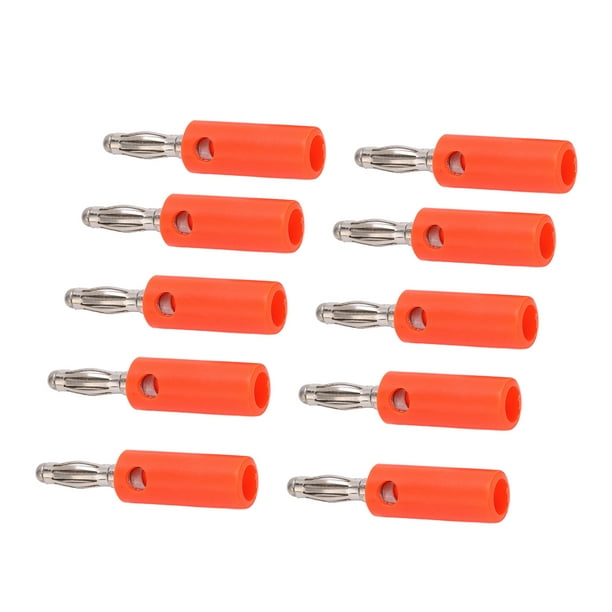 Conector Tipo Banana, 10 Piezas 4 Mm 7 Pines Adaptador De Enchufe Tipo Banana Conectores Tipo Banana Apilables Resultados Impresionantes Vobormx Herramienta