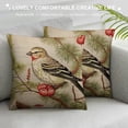 thumbnail image 3 of ONETECH Spring Throw Pillow Cover, and Bird Pattern Pillow Cover, Christmas Decoration Gift Home Decoration Square Sofa Chair Cushion Cover, 3 of 5