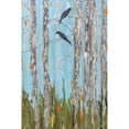 thumbnail image 3 of Kadmiri, Aziz 13x18 Black Modern Framed Museum Art Print Titled - Les Canaris II, 3 of 5