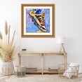 thumbnail image 3 of Stephen Chambers 20x20 Gold Ornate Wood Framed With Double Matting Wall Art Titled - Air Jordan 20, 3 of 6