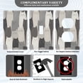 thumbnail image 3 of Yayeee Toggle Light Switch Wall Plate 1-Gang 4.5"x2.7" Home Decorative Outlet Cover, Gray Cute Cats, 3 of 7