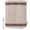 Dark Brown, variant on Brown Striped Shower Curtains for Bathroom, Country Abstract Horizontal Stripes Linen Waterproof Fabric Shower Curtain, Decorative Bathroom Curtain for Bathtub, 72"x72", No Hooks Included